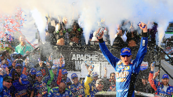 Monster Energy NASCAR Cup Series Apache Warrior 400 presented by Lucas Oil
