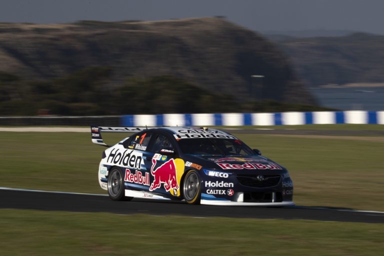 Jamie Whincup of Red Bull Holden Racing Team during the , , , April 20, 2018.