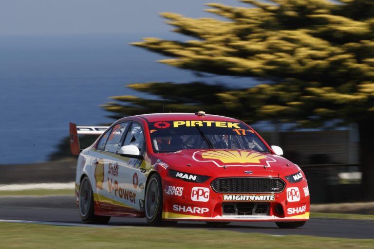 Scott McLaughlin of DJR Team Penske during the , , , April 22, 2018.