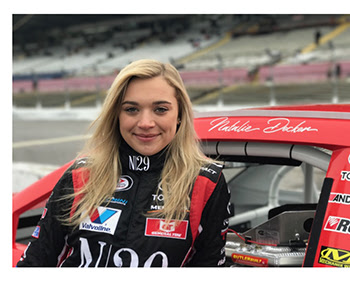 Natalie Decker Brings Excitement to First Salem Speedway Start