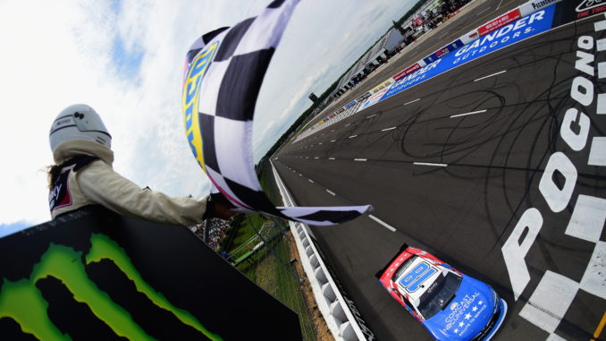 NASCAR Xfinity Series Pocono Green 250 Recycled by J.P. Mascaro & Sons