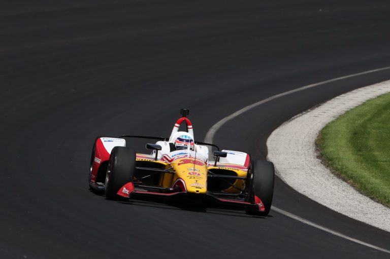 Carpenter cars shine in Indy 500 practice; Alonso idled while backup car is prepped