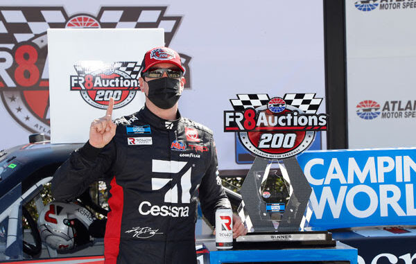 Kyle Busch dominated the Fr8Auctions