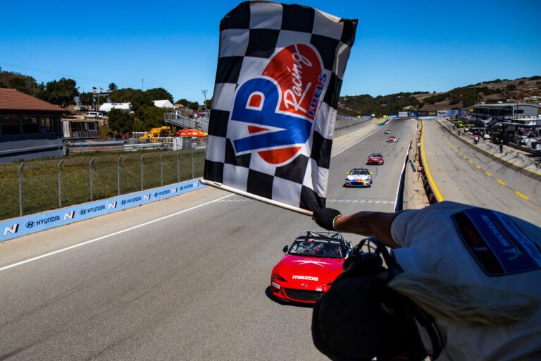 Wagner Hangs on for Mazda MX-5 Cup Race One Victory in Monterey