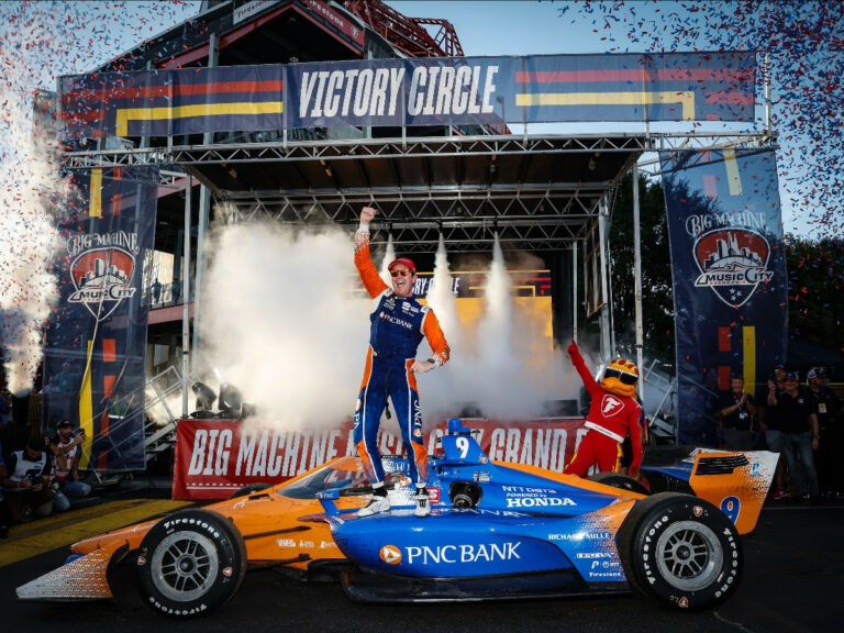 Six-Time Series Champion Dixon Wins Big Machine Music City Grand Prix