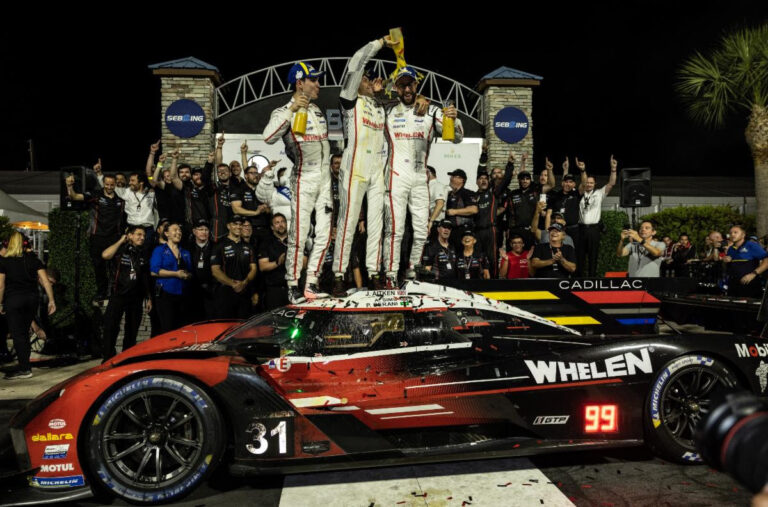 Cadillac Racing claims third win in row at Sebring