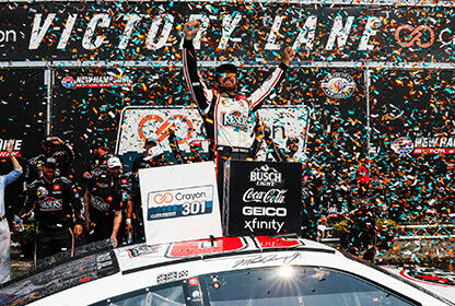 Truex Triumphs at Crayon 301