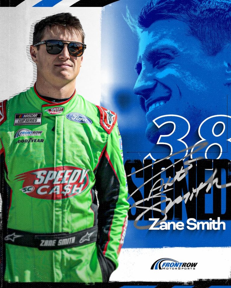 Zane Smith Returns to Front Row Motorsports in 2025