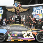 Wallace Hangs On To Win Dramatic Brickyard 400 in Double Overtime