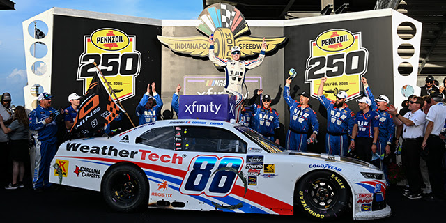 Zilisch Earns Special Pennzoil 250 Victory