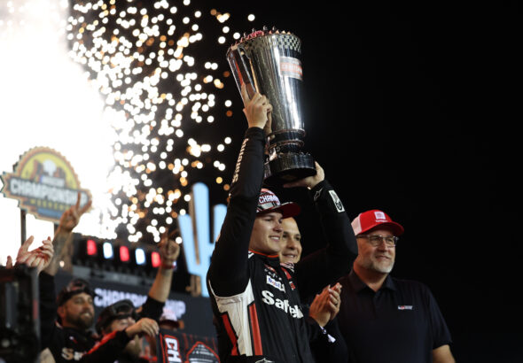 Corey Heim shakes off pressure to win NASCAR Truck Series championship